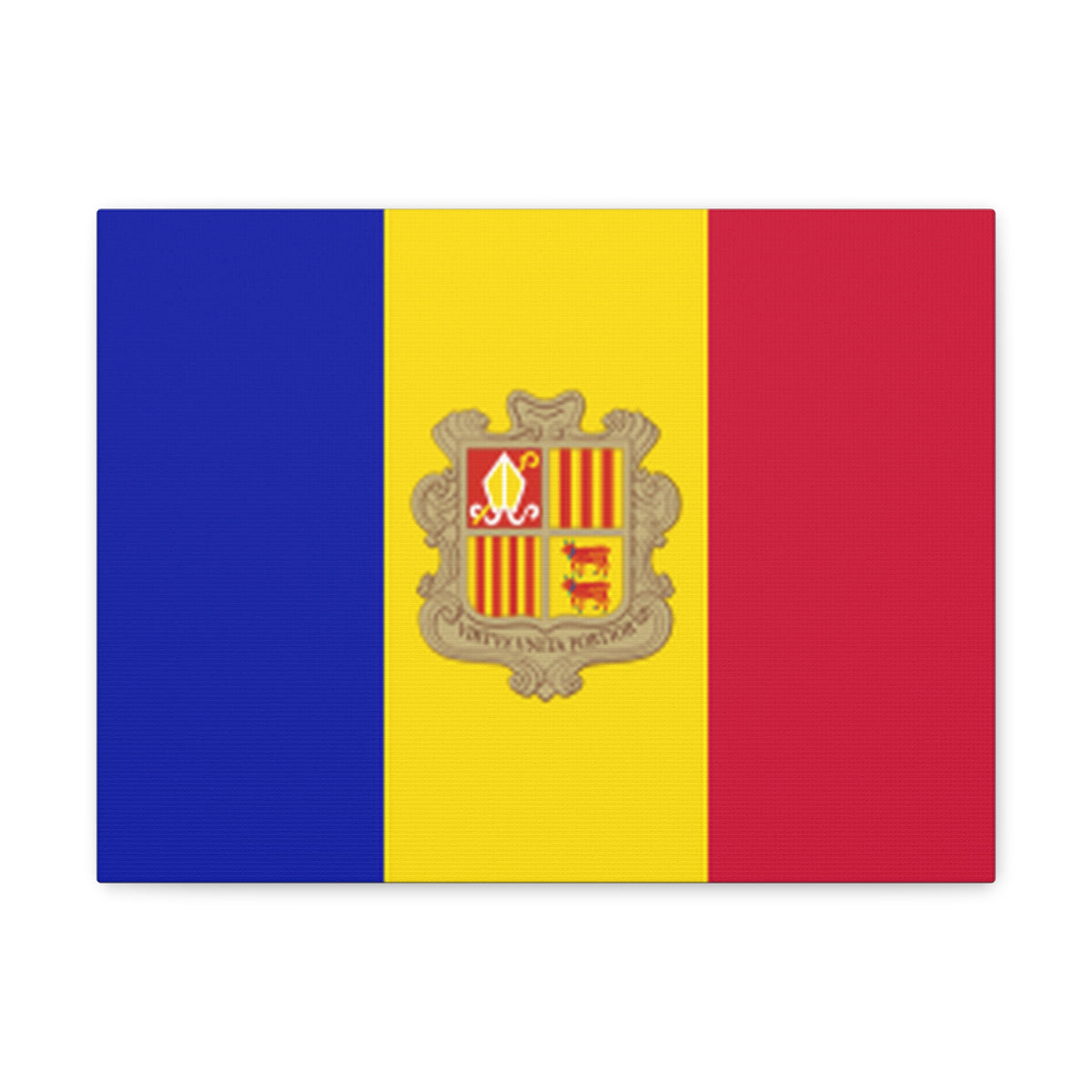 Andorra Country Flag Canvas Vibrant Wall Art Unframed Home Decor-Express Your Love Gifts