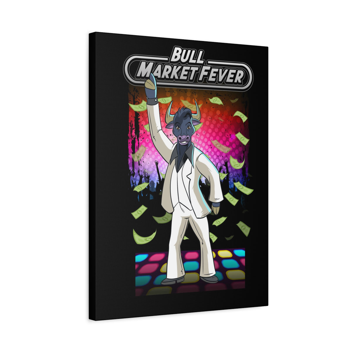 Stock Market Wall Art Bull Market Fever Gift for Trader Wall Street Print-Express Your Love Gifts