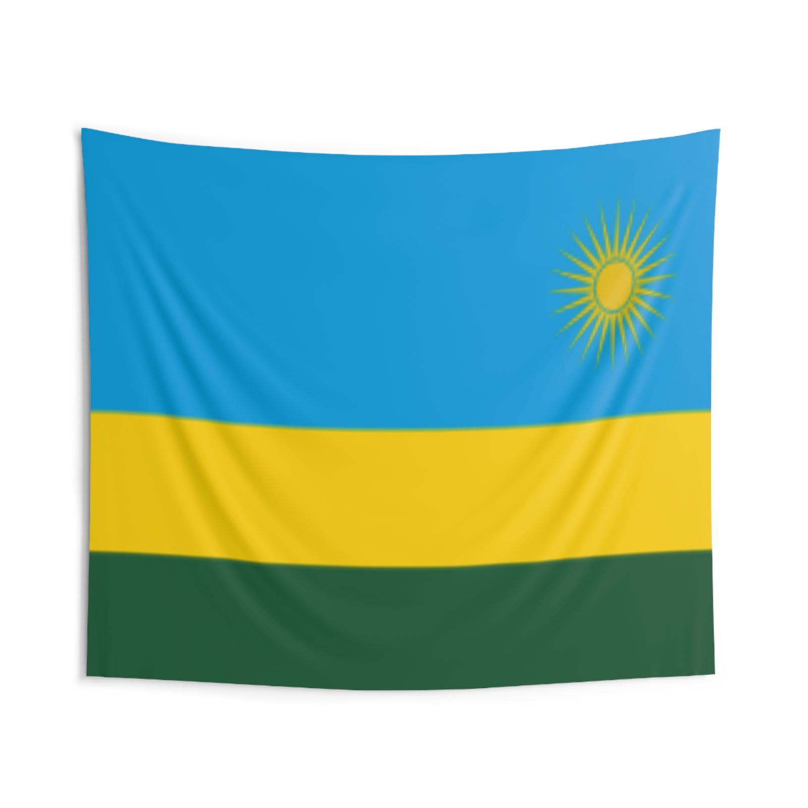 Rwanda Country Flag Wall Hanging Tapestry-Express Your Love Gifts
