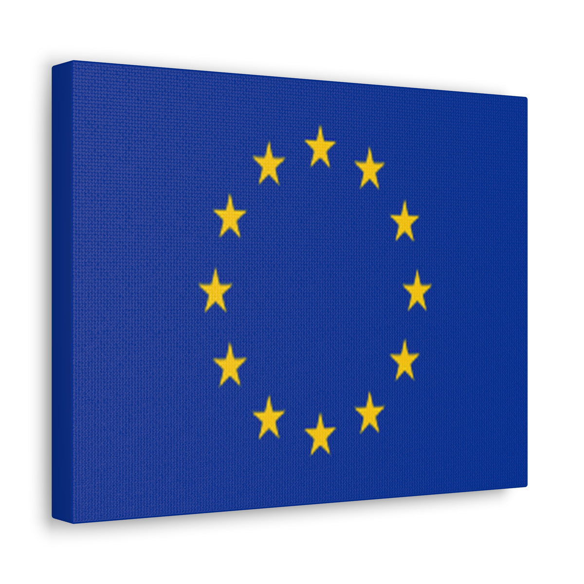 European Union Country Flag Canvas Vibrant Wall Art Unframed Home Decor-Express Your Love Gifts