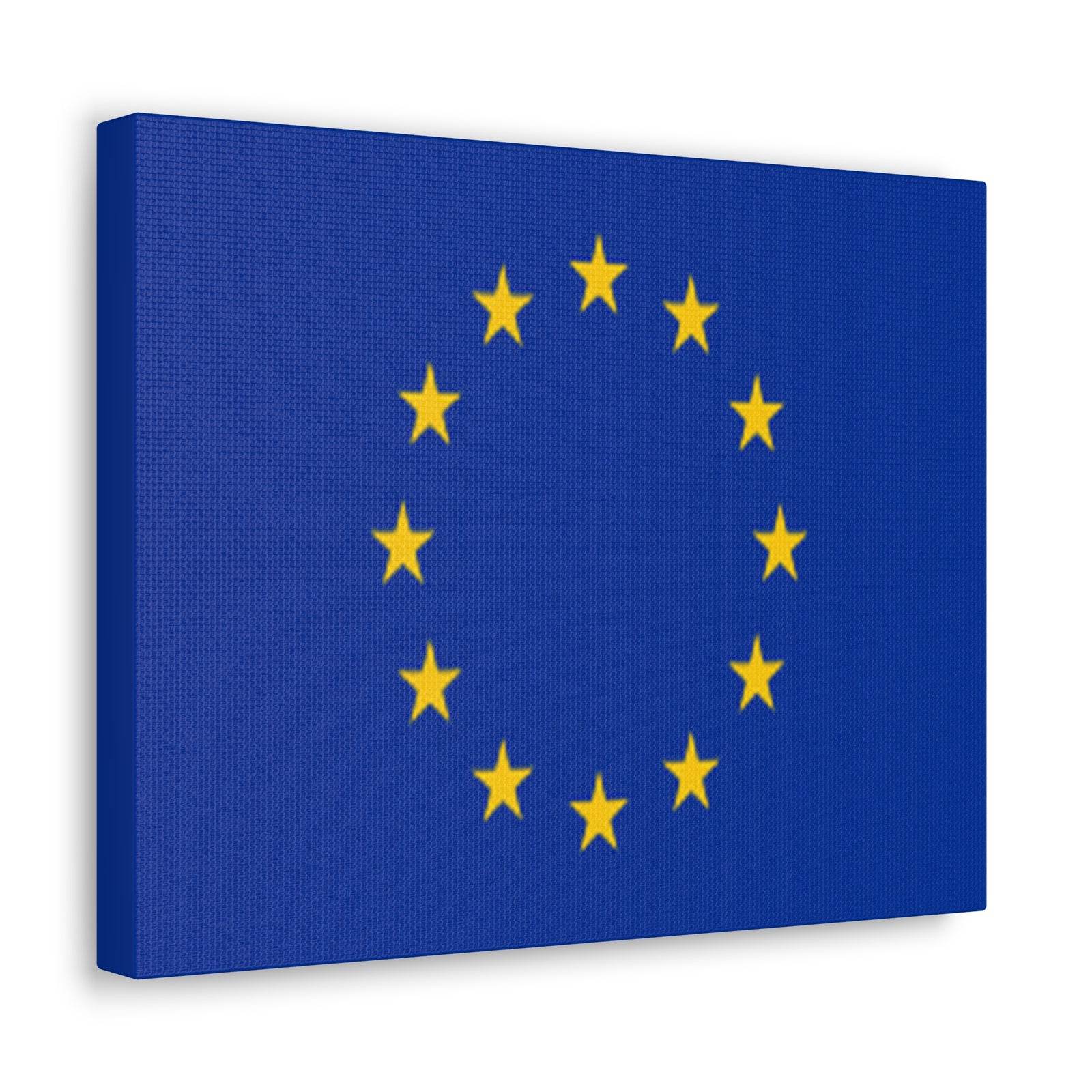 European Union Country Flag Canvas Vibrant Wall Art Unframed Home Decor-Express Your Love Gifts