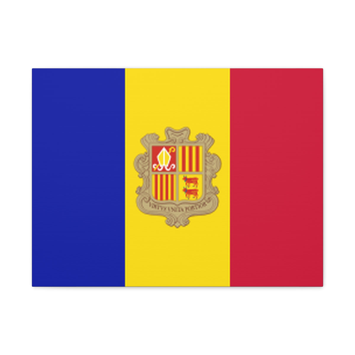 Andorra Country Flag Canvas Vibrant Wall Art Unframed Home Decor-Express Your Love Gifts