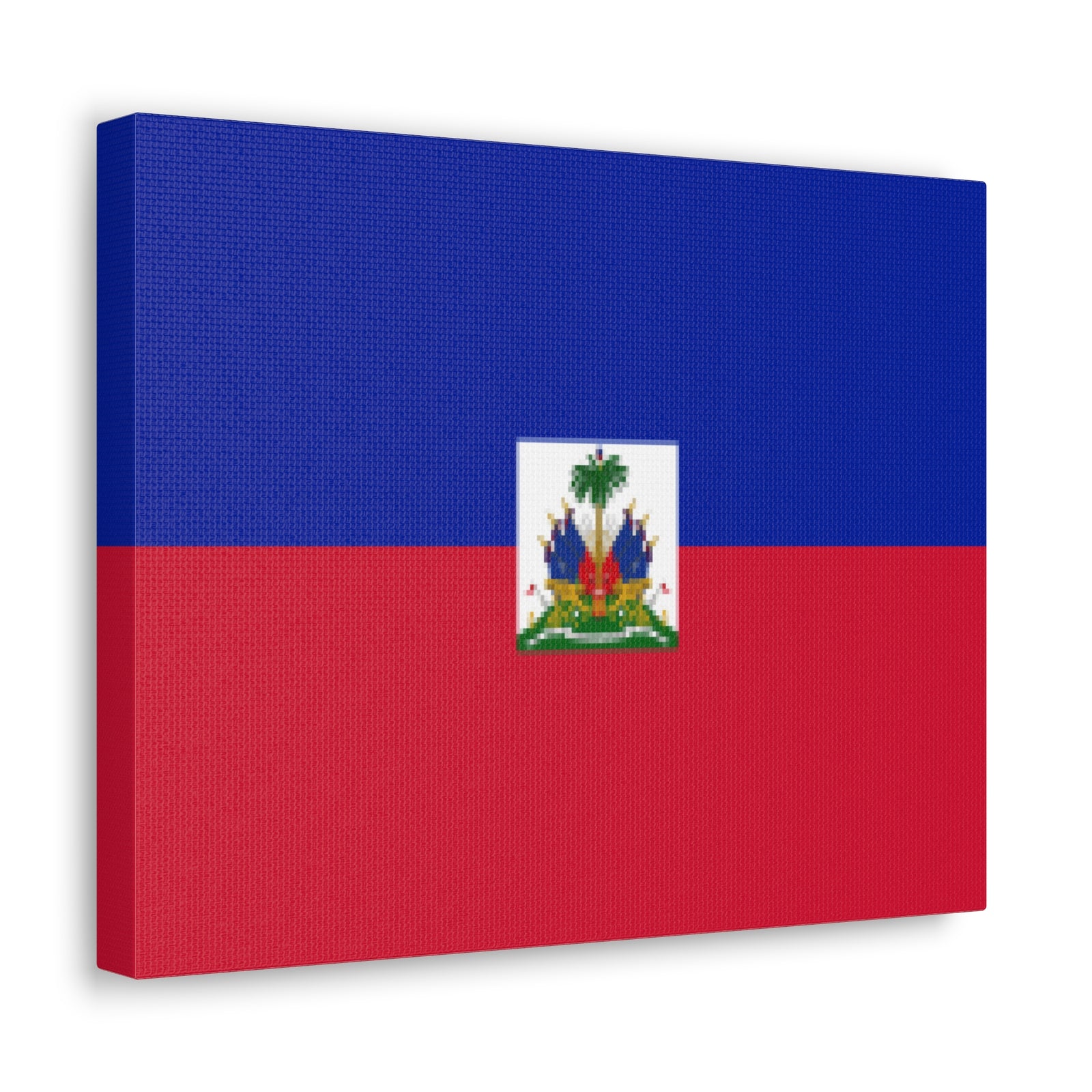Haiti Country Flag Canvas Vibrant Wall Art Unframed Home Decor-Express Your Love Gifts