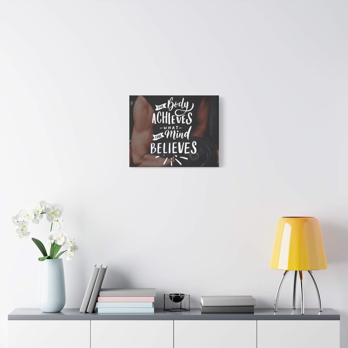 Inspirational Quote Canvas Achieve Wall Art Motivational Motto Inspiring Prints Artwork Decor Ready to Hang-Express Your Love Gifts