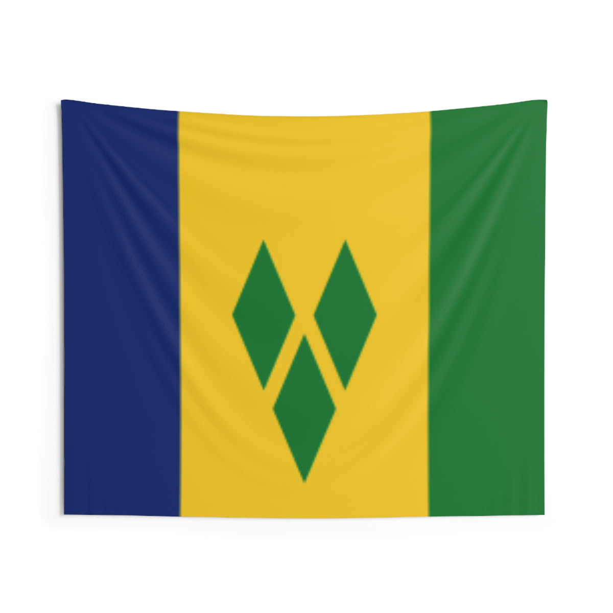 Saint Vincent and the Grenadines Country Flag Wall Hanging Tapestry-Express Your Love Gifts