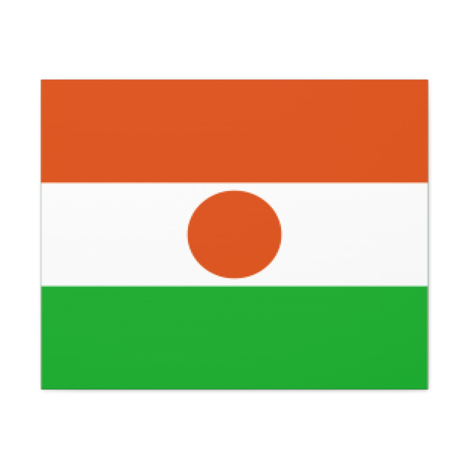 Niger Country Flag Canvas Vibrant Wall Art Unframed Home Decor-Express Your Love Gifts