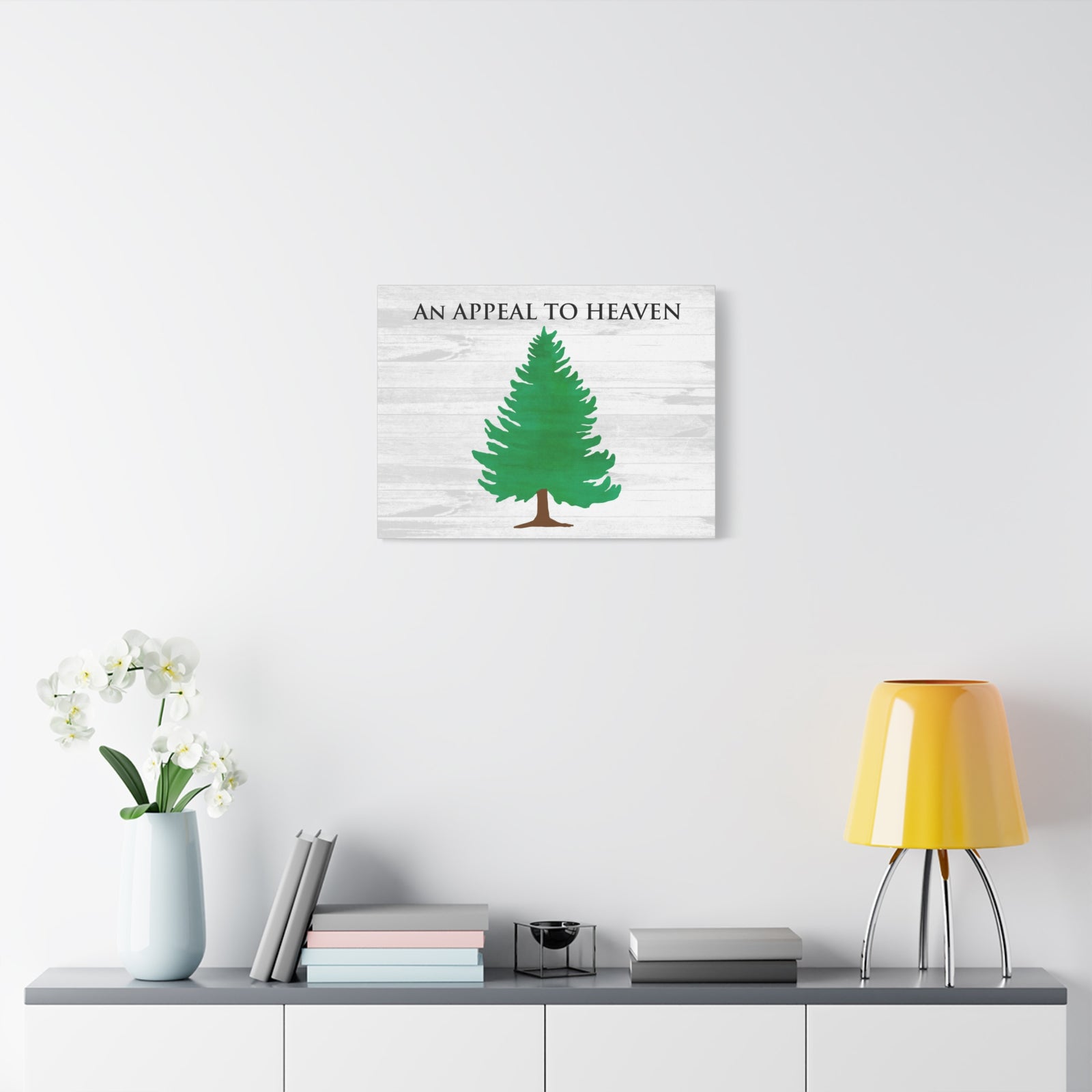 Scripture Walls An Appeal to Heaven Bible Verse Canvas Christian Wall Art Ready to Hang Unframed-Express Your Love Gifts