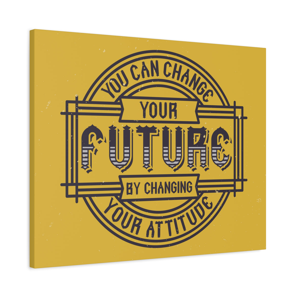 Inspirational Quote Canvas Your Future Wall Art Motivational Motto Inspiring Prints Artwork Decor Ready to Hang-Express Your Love Gifts