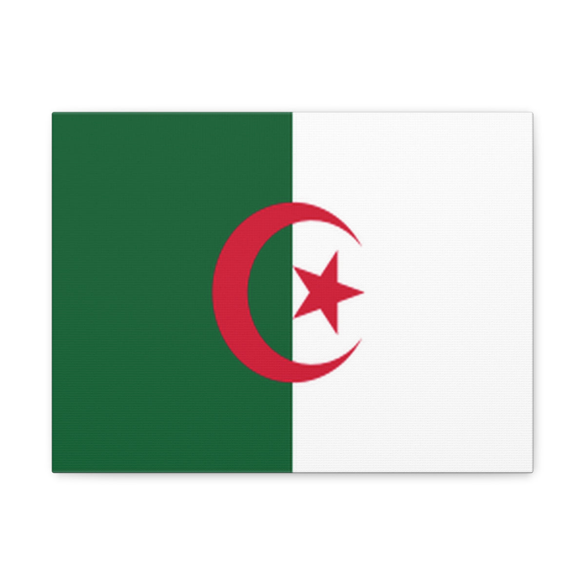 Algeria Country Flag Canvas Vibrant Wall Art Unframed Home Decor-Express Your Love Gifts