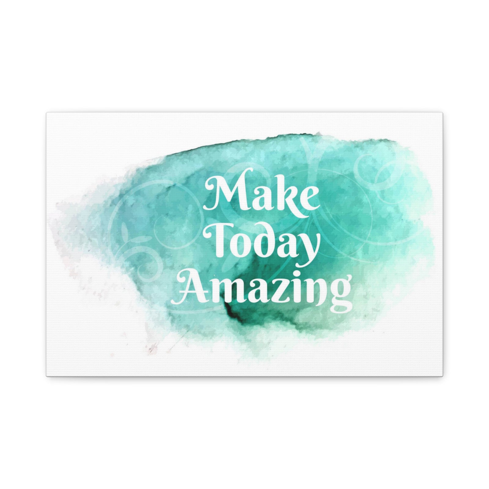Make Today Amazing Inspirational Quote Canvas Wall Art Motivational Motto Inspiring Prints Artwork Decor Ready to Hang-Express Your Love Gifts