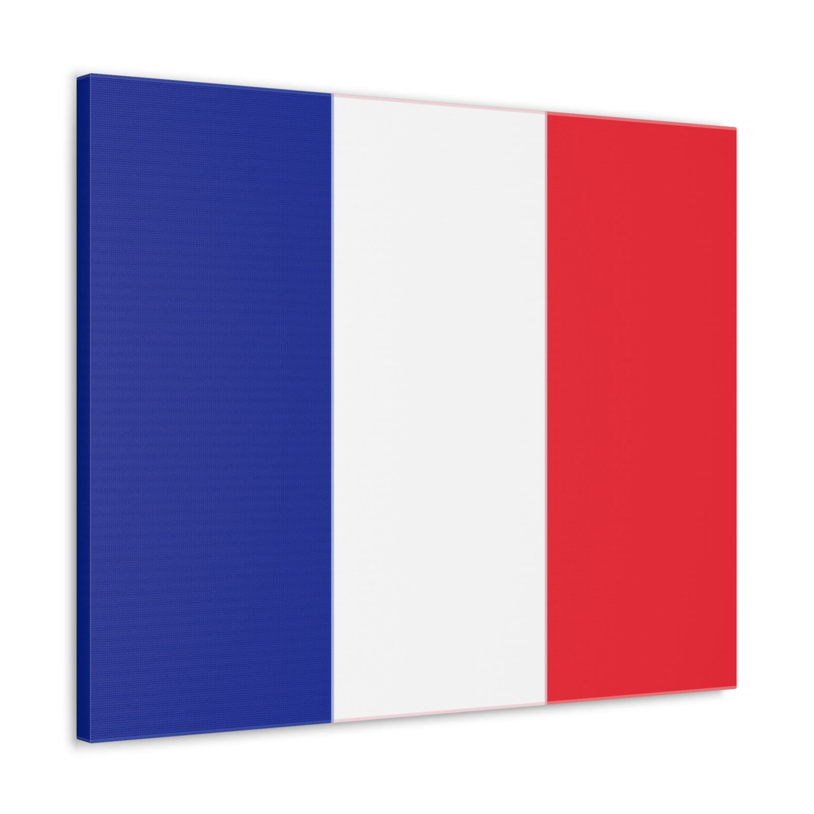 France Country Flag Canvas Vibrant Wall Art Unframed Home Decor-Express Your Love Gifts