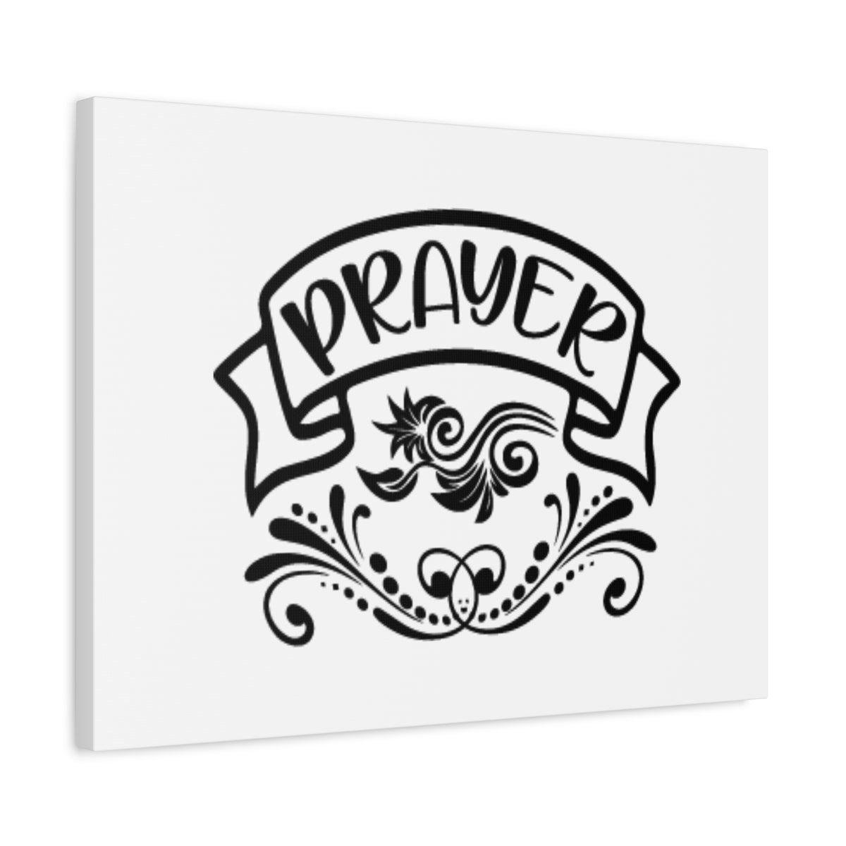 Scripture Canvas Prayer PSALM 102:17 Christian Wall Art Bible Verse Print Ready to Hang-Express Your Love Gifts