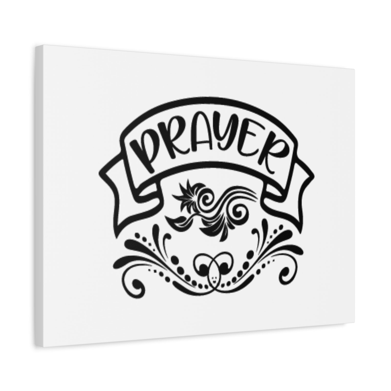 Scripture Canvas Prayer PSALM 102:17 Christian Wall Art Bible Verse Print Ready to Hang-Express Your Love Gifts