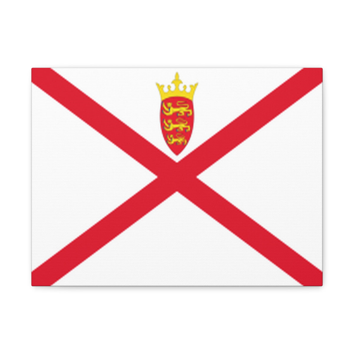 Jersey Country Flag Canvas Vibrant Wall Art Unframed Home Decor-Express Your Love Gifts