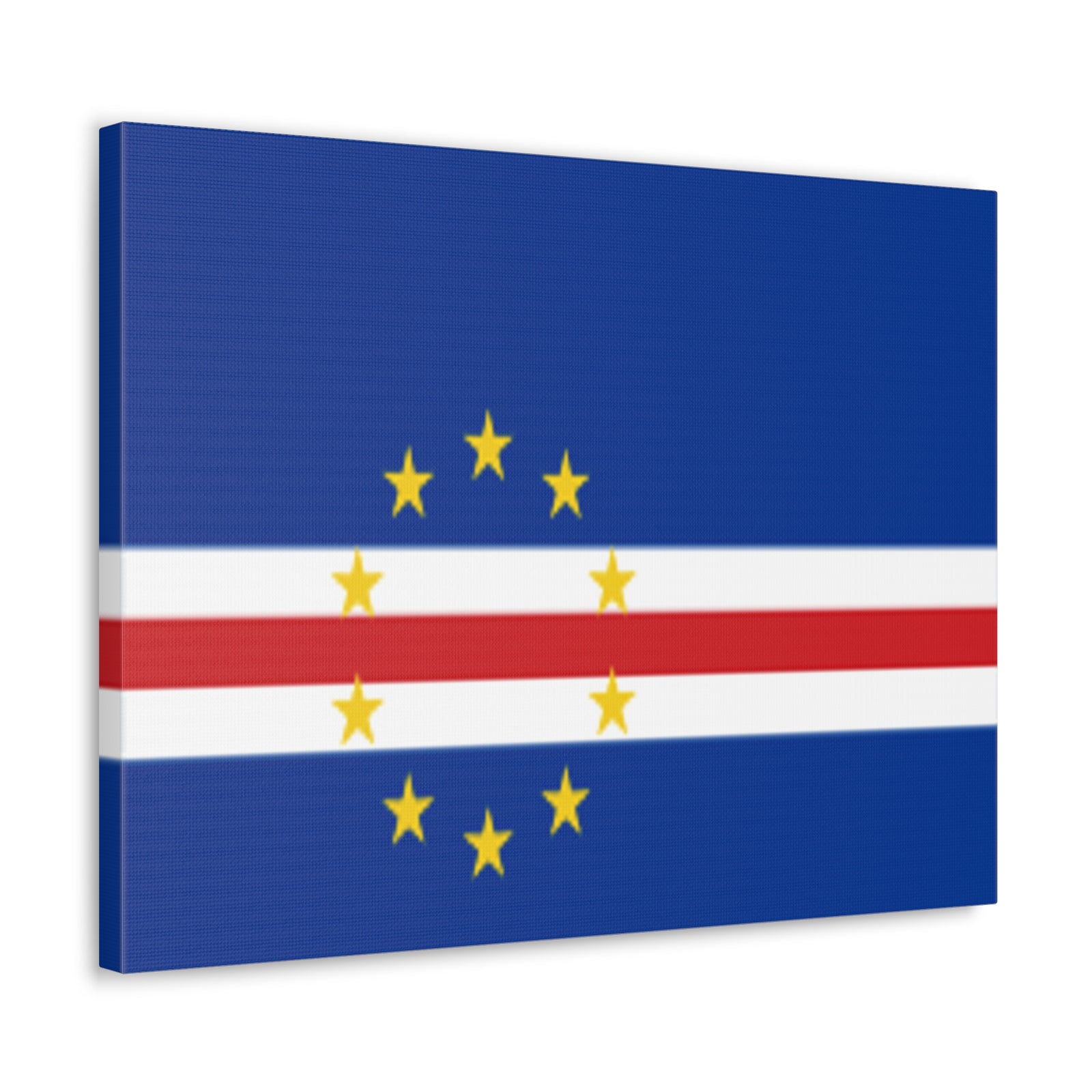 Cape Verde Country Flag Canvas Vibrant Wall Art Unframed Home Decor-Express Your Love Gifts