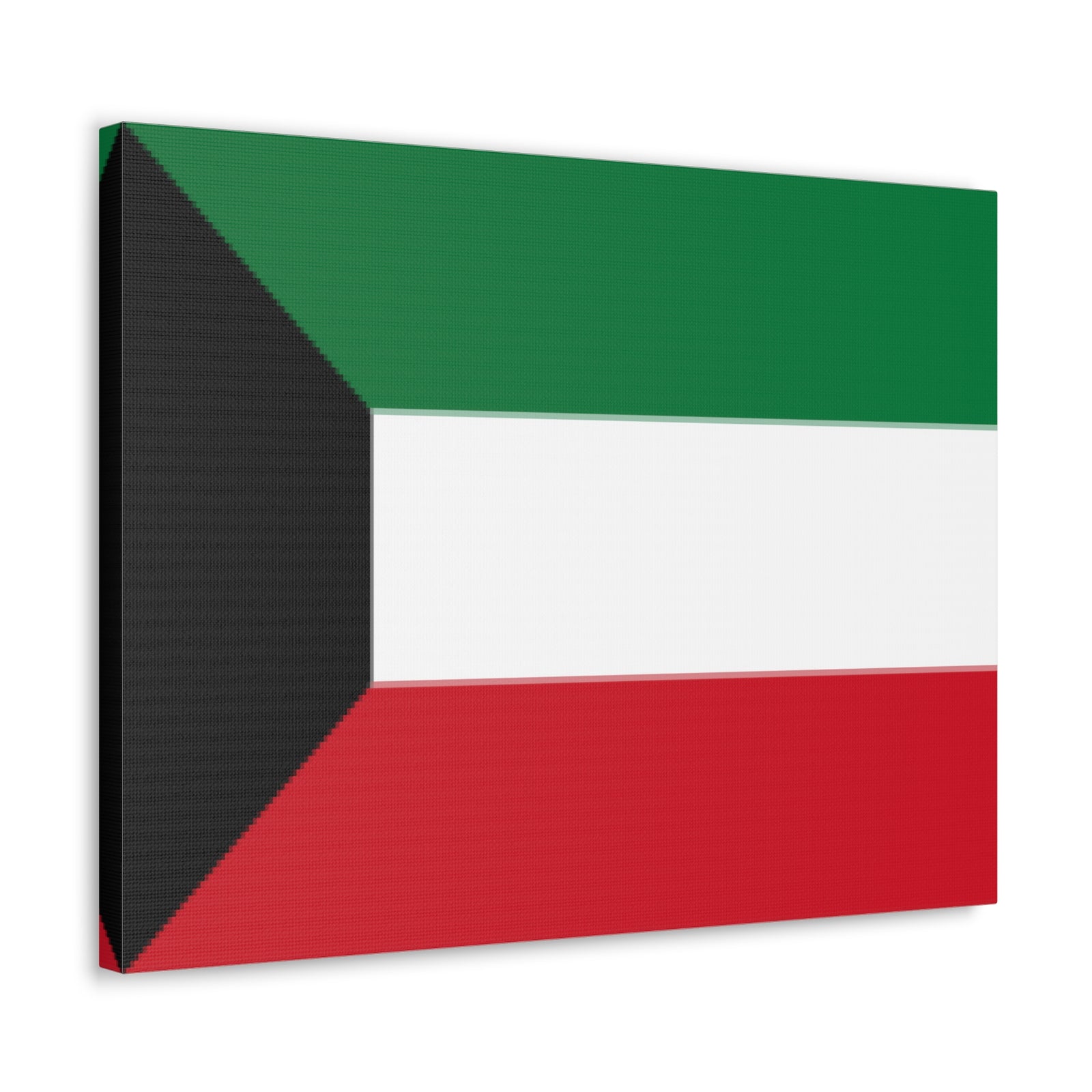 Kuwait Country Flag Canvas Vibrant Wall Art Unframed Home Decor-Express Your Love Gifts