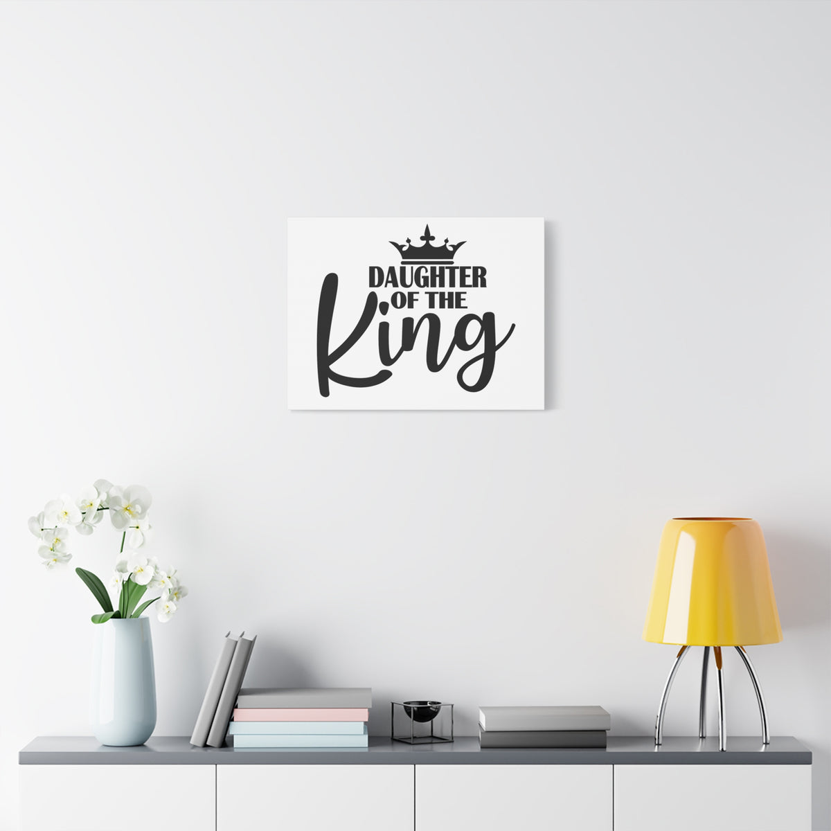 Scripture Walls Daughter Of The King Psalm 144:12 Christian Wall Art Print Ready to Hang-Express Your Love Gifts