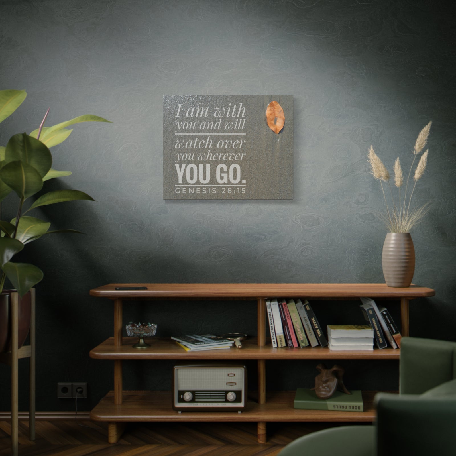 Scripture Walls Trust in the Name of the Lord Psalm 20:7 Bible Verse Canvas Christian Wall Art Ready to Hang