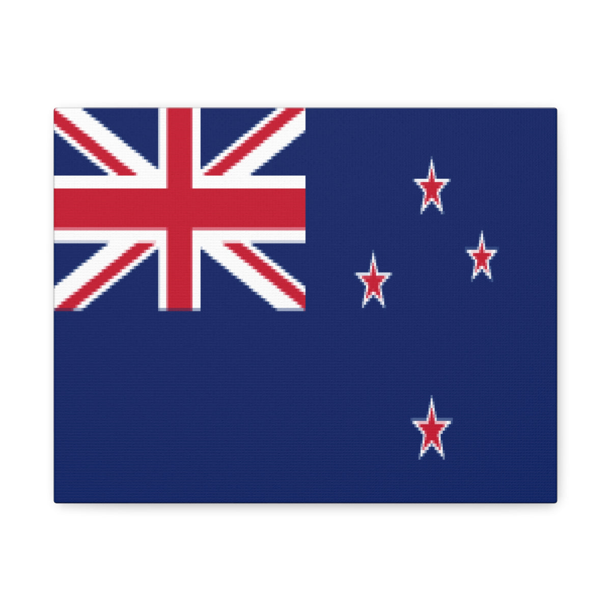 New Zealand Country Flag Canvas Vibrant Wall Art Unframed Home Decor-Express Your Love Gifts