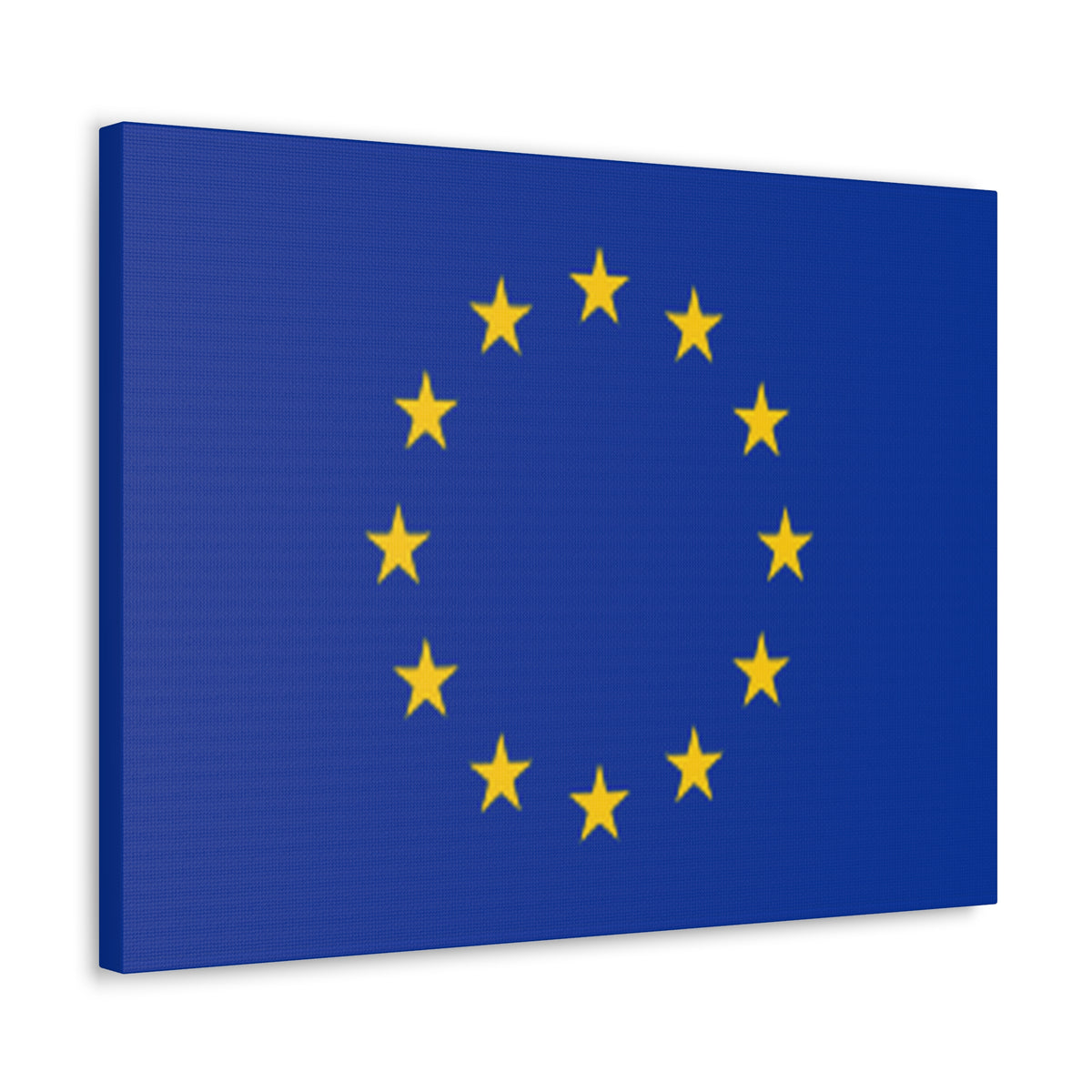 European Union Country Flag Canvas Vibrant Wall Art Unframed Home Decor-Express Your Love Gifts