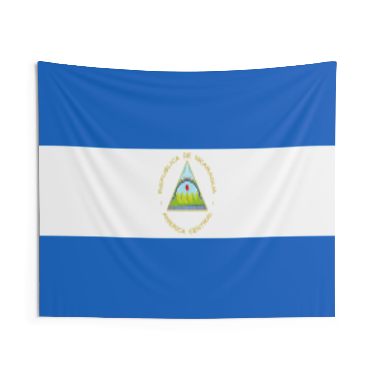 Nicaragua Country Flag Wall Hanging Tapestry-Express Your Love Gifts