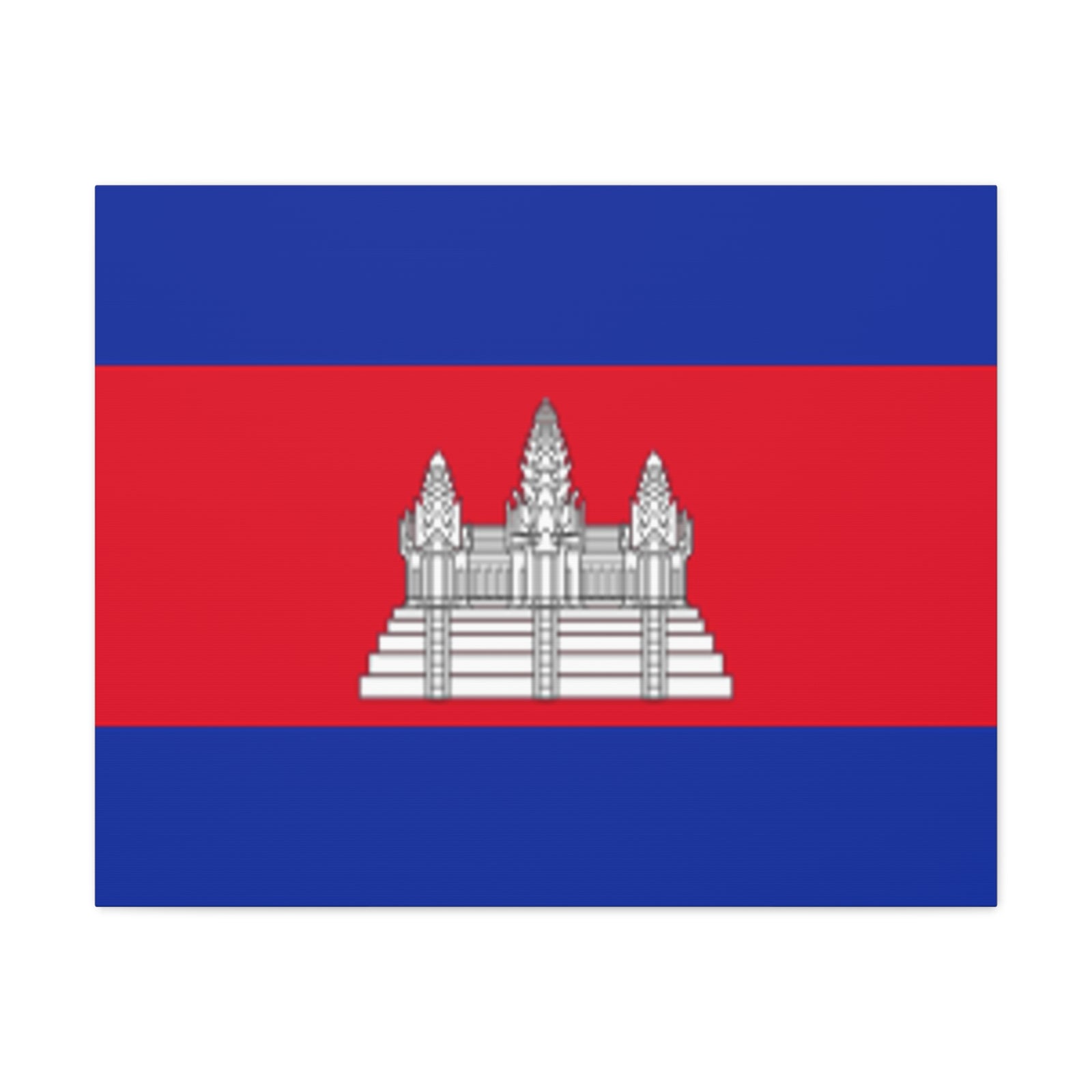 Cambodia Country Flag Canvas Vibrant Wall Art Unframed Home Decor-Express Your Love Gifts