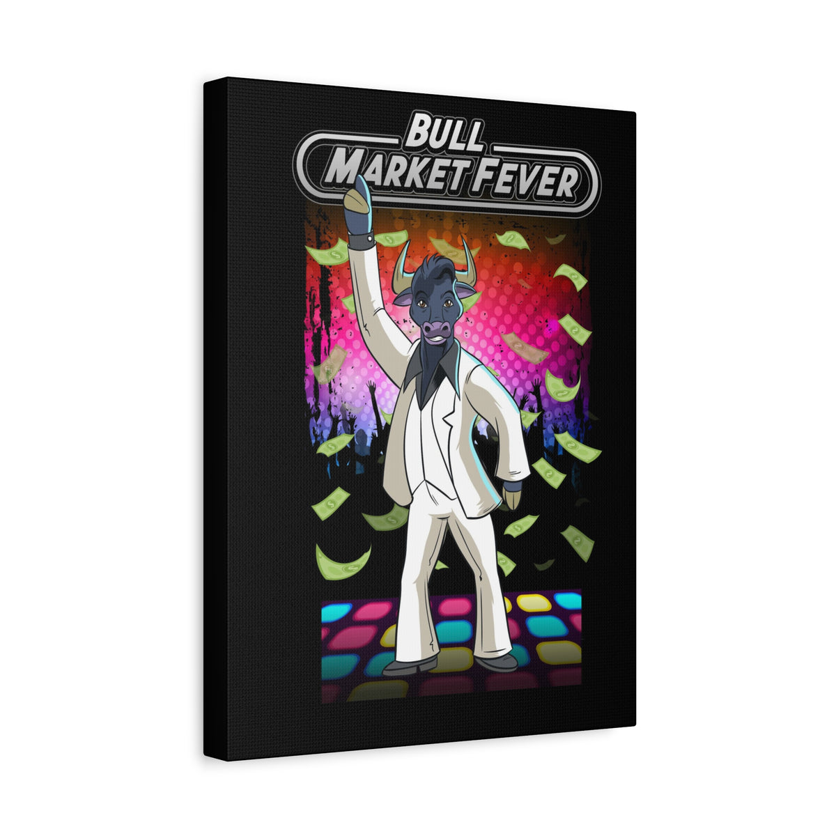 Stock Market Wall Art Bull Market Fever Gift for Trader Wall Street Print-Express Your Love Gifts