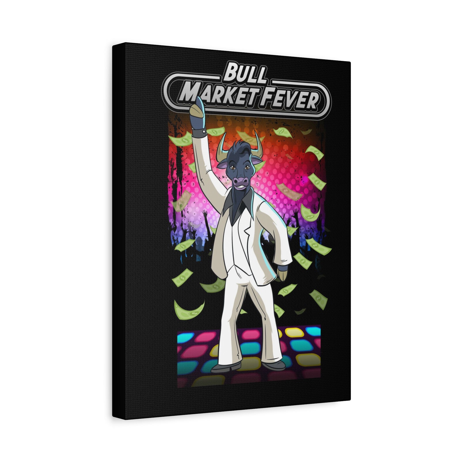 Stock Market Wall Art Bull Market Fever Gift for Trader Wall Street Print-Express Your Love Gifts