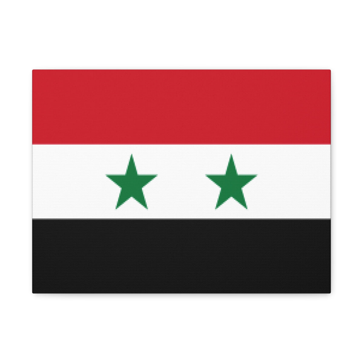 Syria Country Flag Canvas Vibrant Wall Art Unframed Home Decor-Express Your Love Gifts