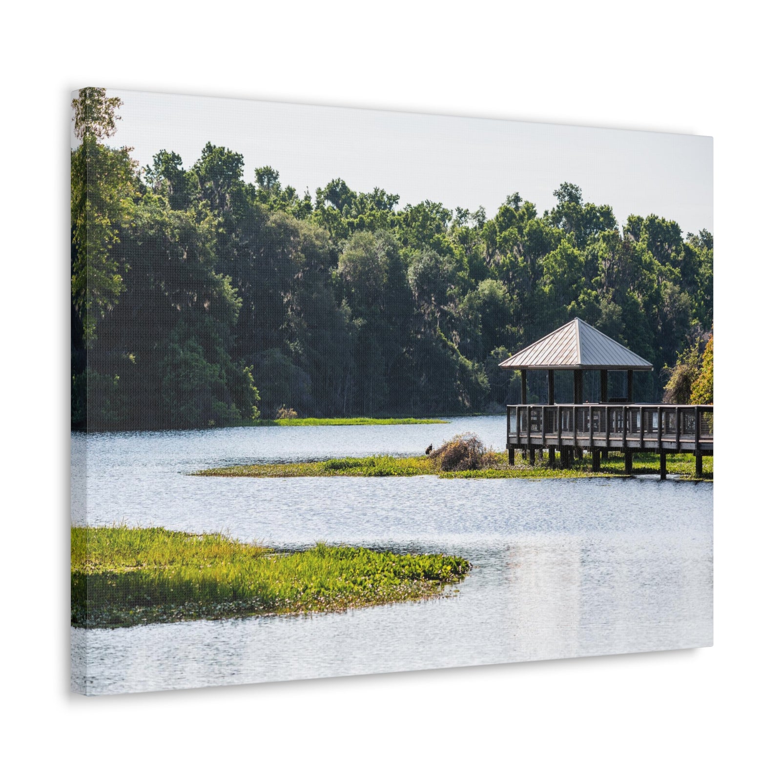 Prairie Lakes Park Canvas Wall Art for Home Decor Ready-to-Hang-Express Your Love Gifts