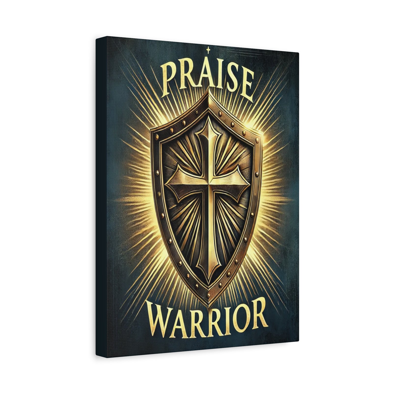 Scripture Walls Praise Warrior Psalm 149 Bible Verse Canvas Christian Wall Art Ready to Hang Unframed-Express Your Love Gifts
