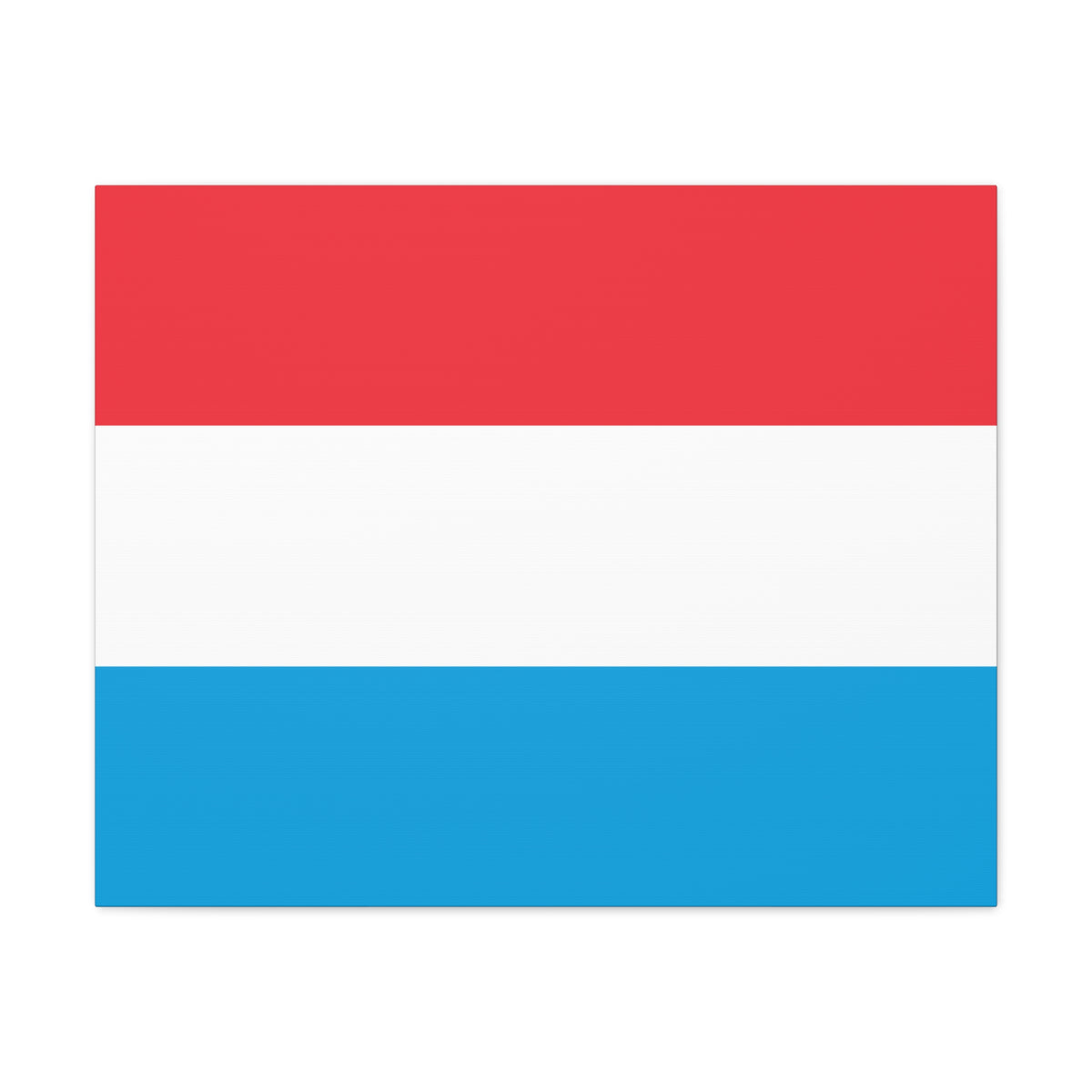 Luxembourg Country Flag Canvas Vibrant Wall Art Unframed Home Decor-Express Your Love Gifts