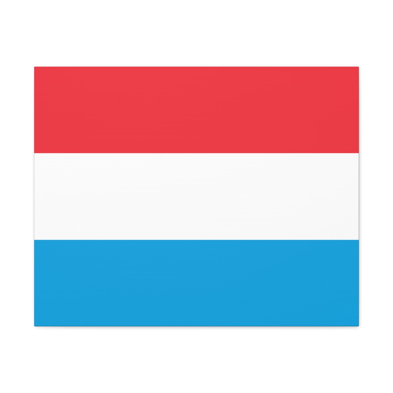 Luxembourg Country Flag Canvas Vibrant Wall Art Unframed Home Decor-Express Your Love Gifts