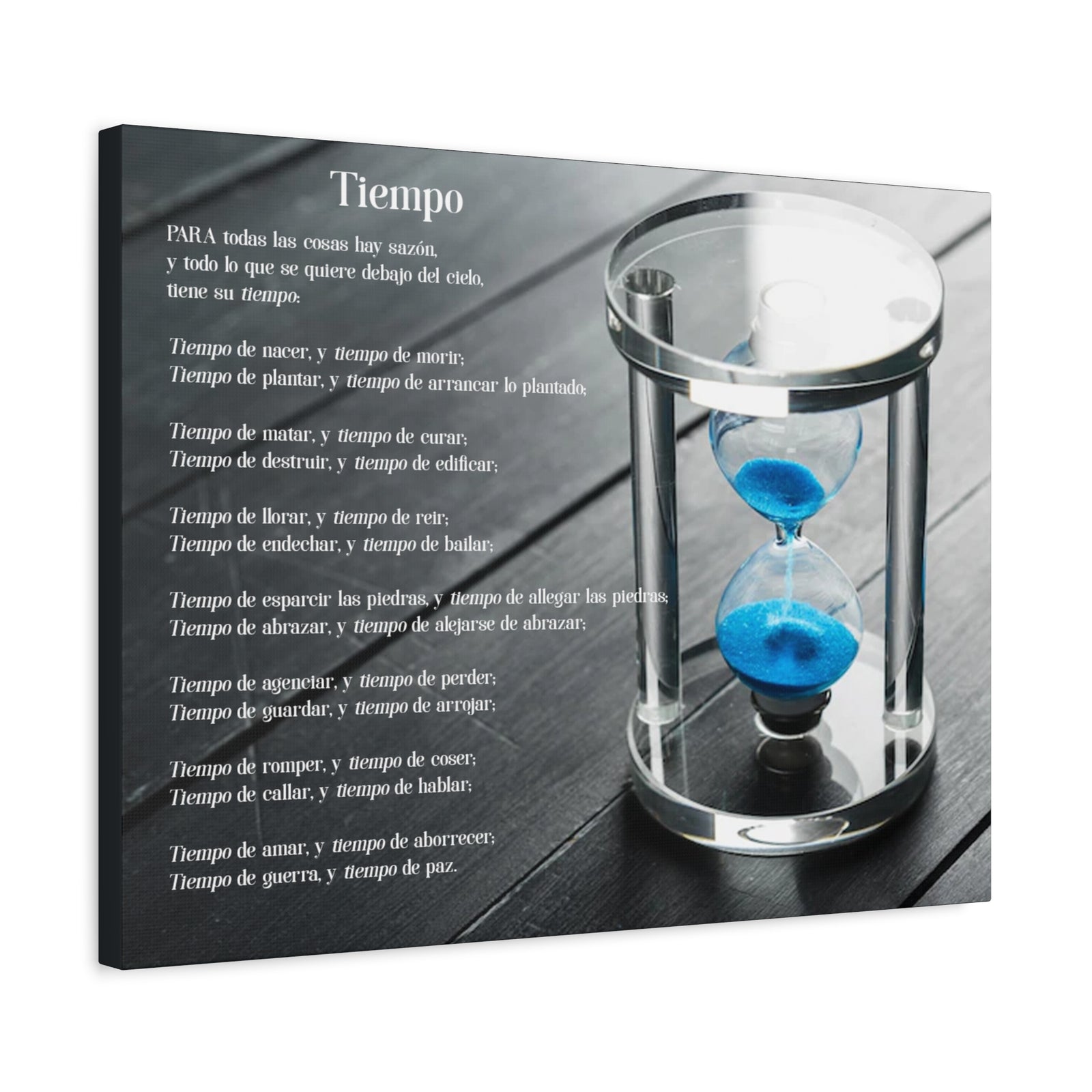 Scripture Walls Tiempo Eclesiastés 3:8 Cuadros Cristianos Para Pared En Español, Christian Wall Decor In Spanish, Arte de Jesucristo,-Express Your Love Gifts
