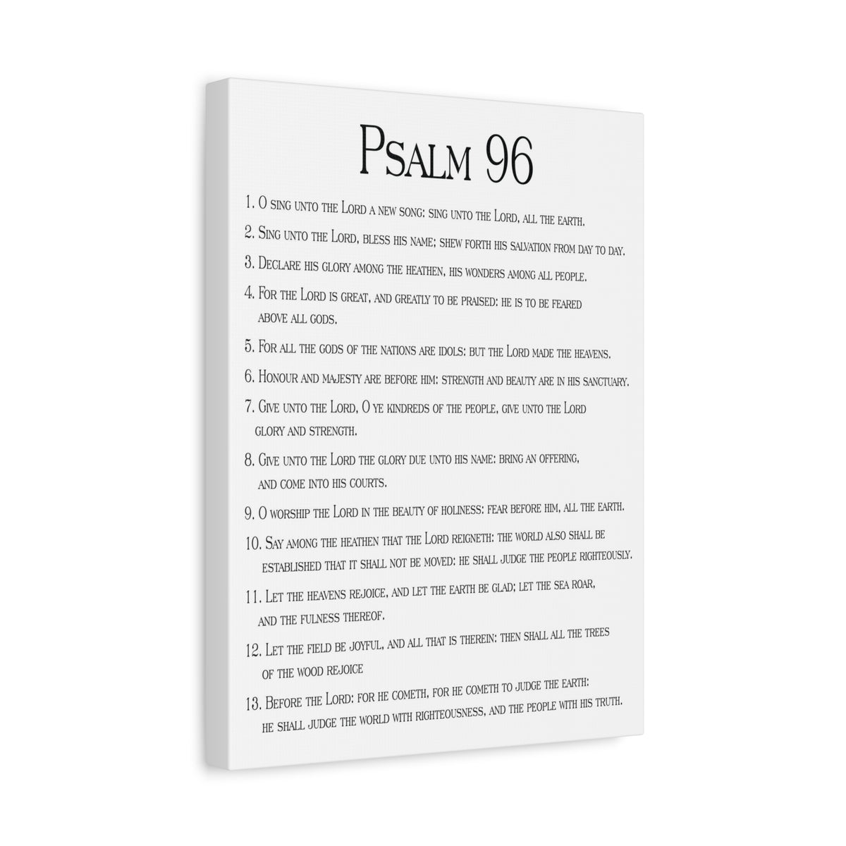 Scripture Walls Proclaiming His Glorious Wonders Psalm 96:7 Christian Wall Art Print Ready to Hang-Express Your Love Gifts