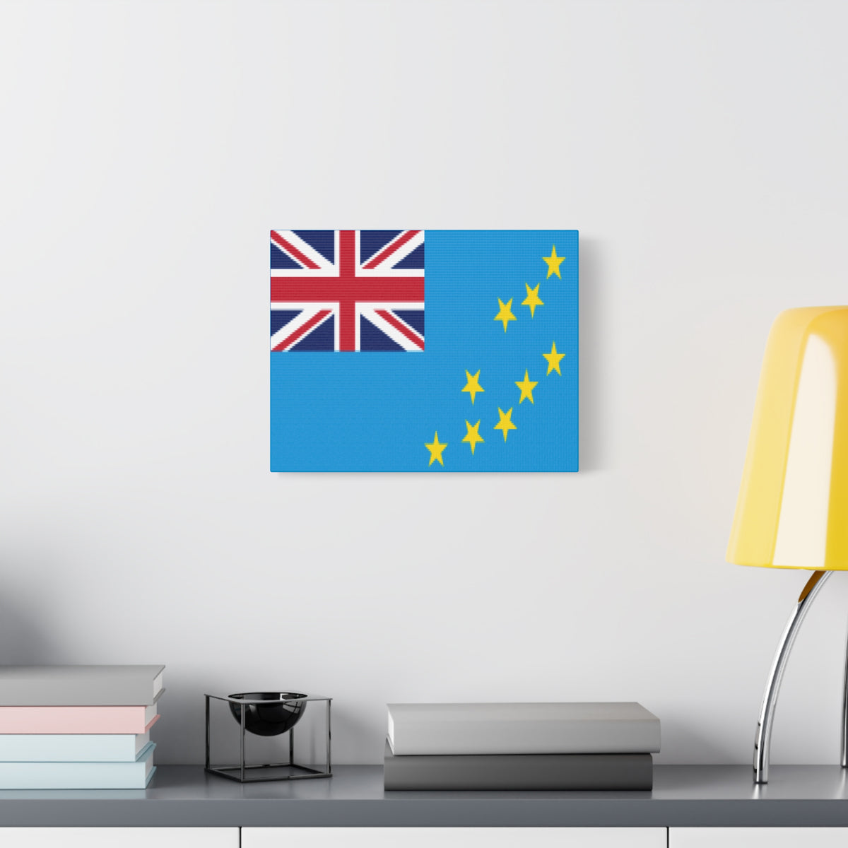 Tuvalu Country Flag Canvas Vibrant Wall Art Unframed Home Decor-Express Your Love Gifts