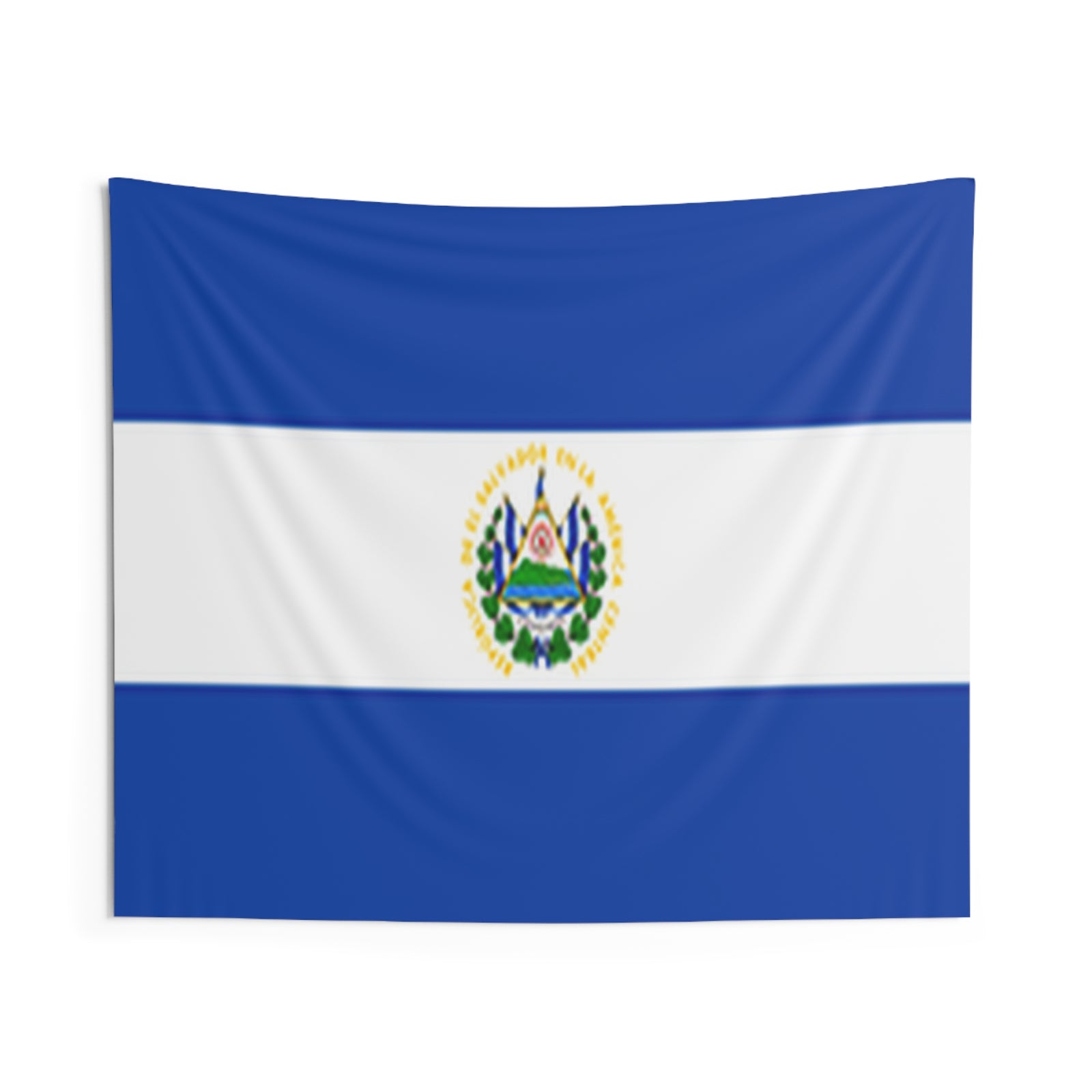 El Salvador Country Flag Wall Hanging Tapestry-Express Your Love Gifts