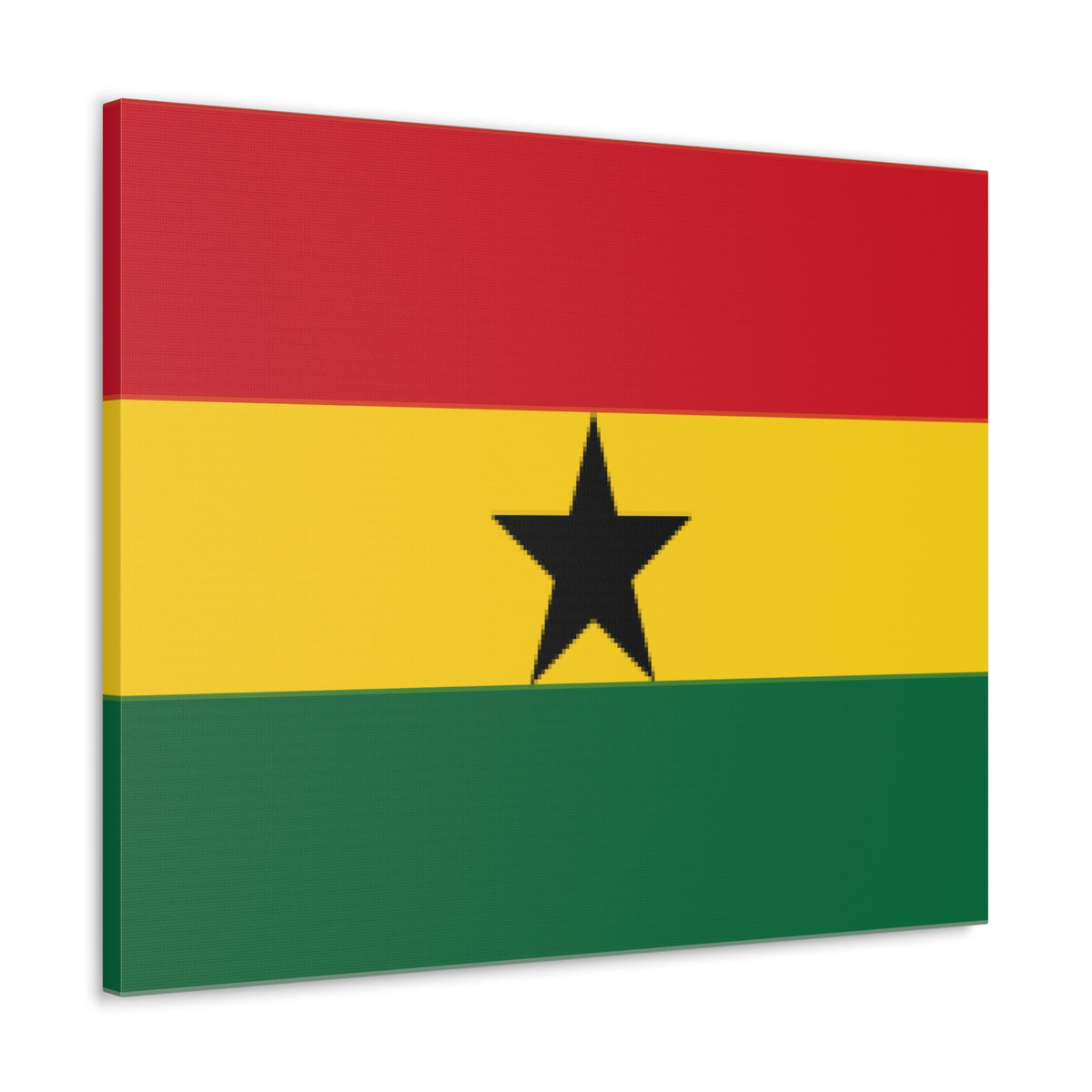 Ghana Country Flag Canvas Vibrant Wall Art Unframed Home Decor-Express Your Love Gifts