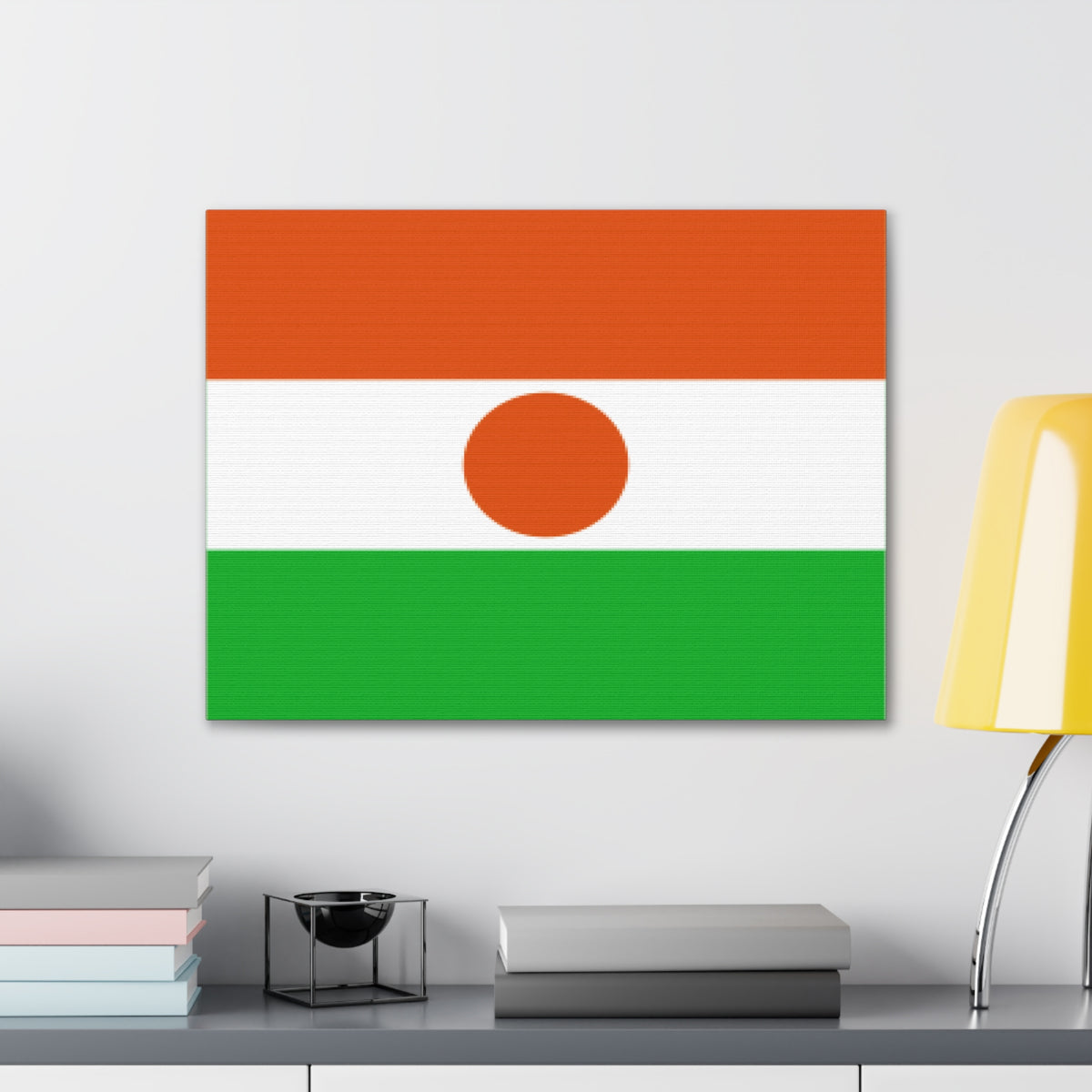 Niger Country Flag Canvas Vibrant Wall Art Unframed Home Decor-Express Your Love Gifts