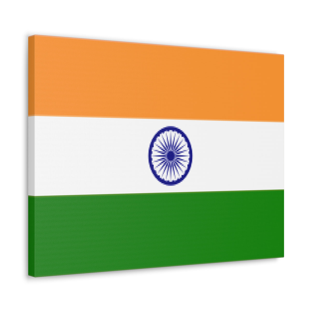 India Country Flag Canvas Vibrant Wall Art Unframed Home Decor-Express Your Love Gifts