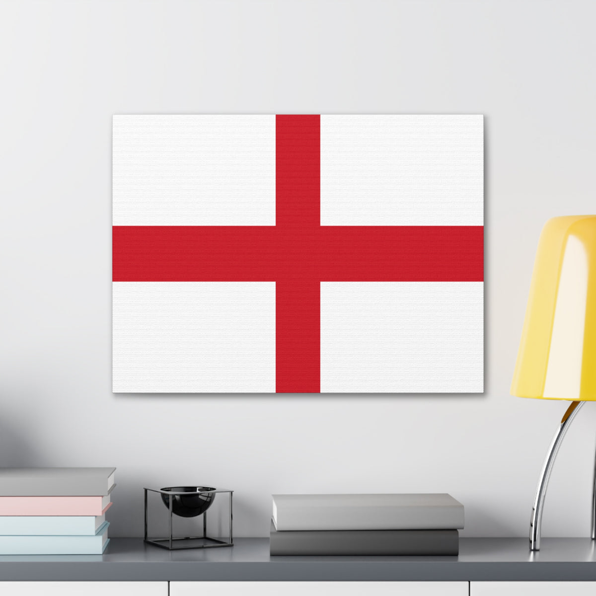 England Country Flag Canvas Vibrant Wall Art Unframed Home Decor-Express Your Love Gifts