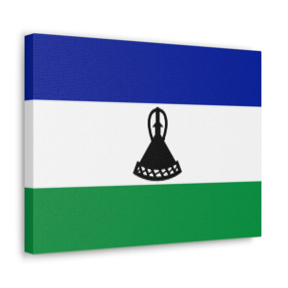 Lesotho Country Flag Canvas Vibrant Wall Art Unframed Home Decor-Express Your Love Gifts