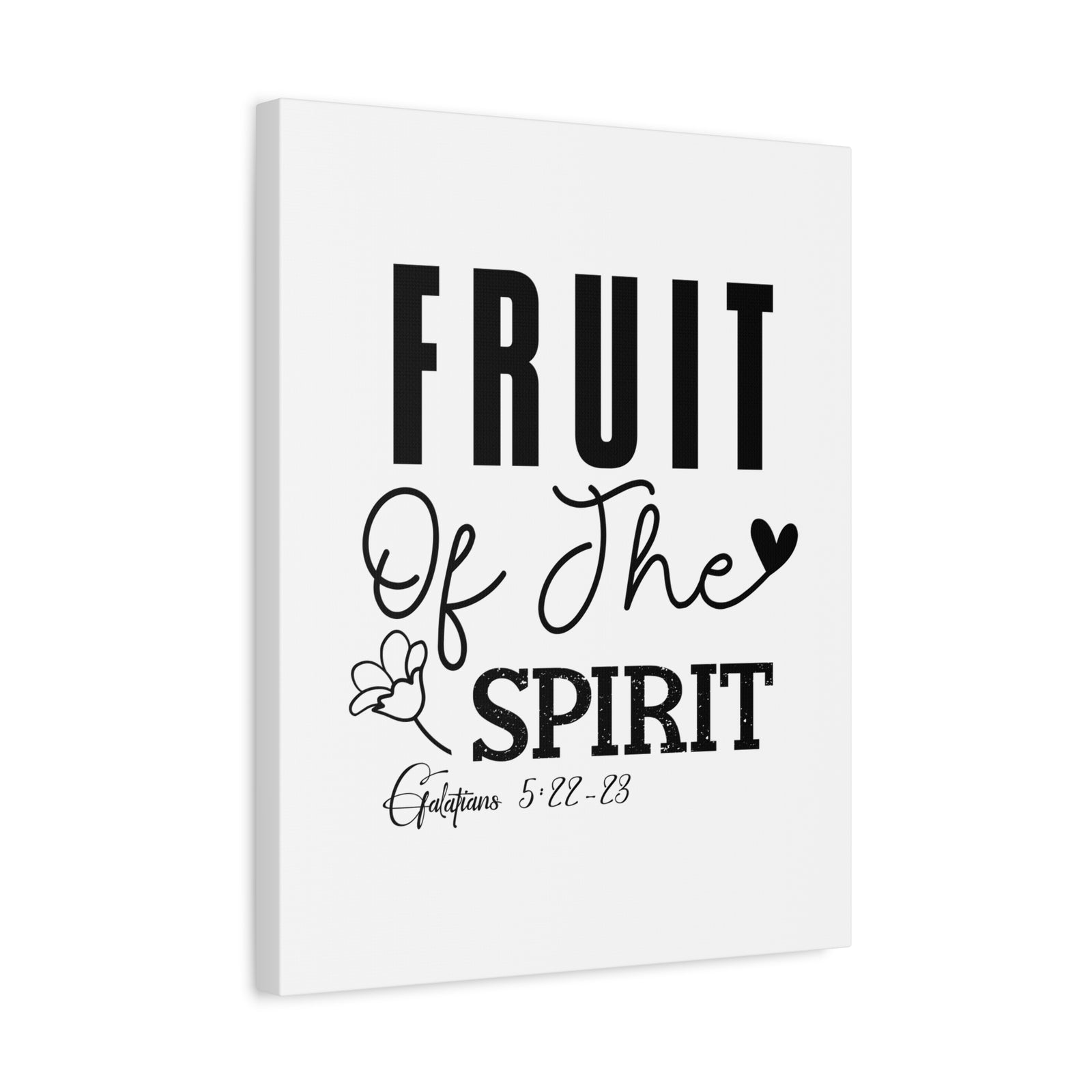 Scripture Walls Galatians 5:22-23 Fruit of the Spirit Bible Verse Canvas Christian Wall Art Ready to Hang Unframed-Express Your Love Gifts