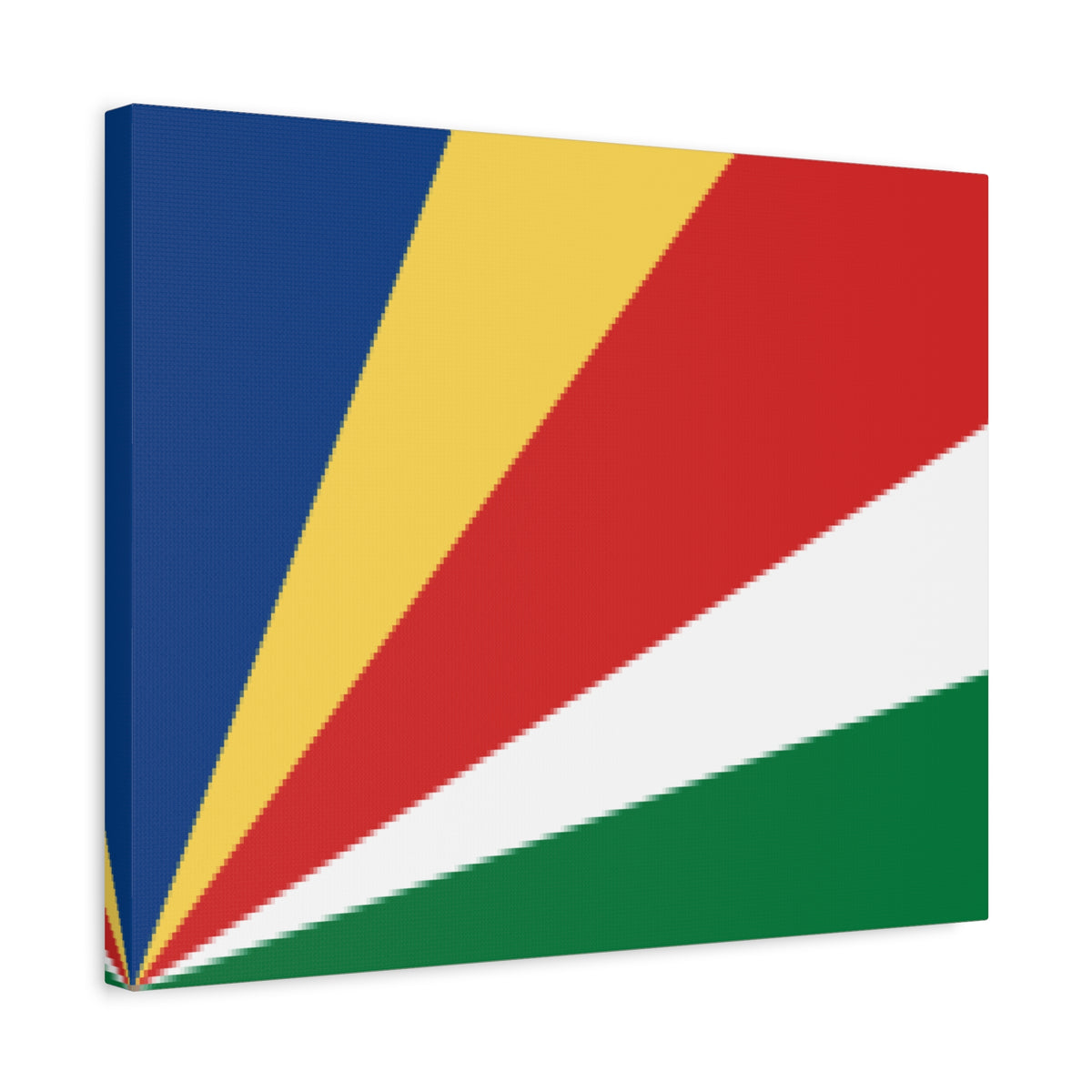 Seychelles Country Flag Canvas Vibrant Wall Art Unframed Home Decor-Express Your Love Gifts