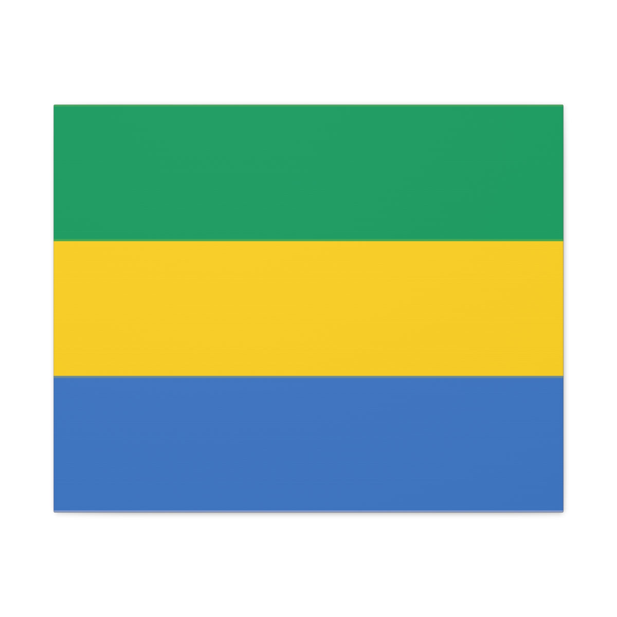 Gabon Country Flag Canvas Vibrant Wall Art Unframed Home Decor-Express Your Love Gifts
