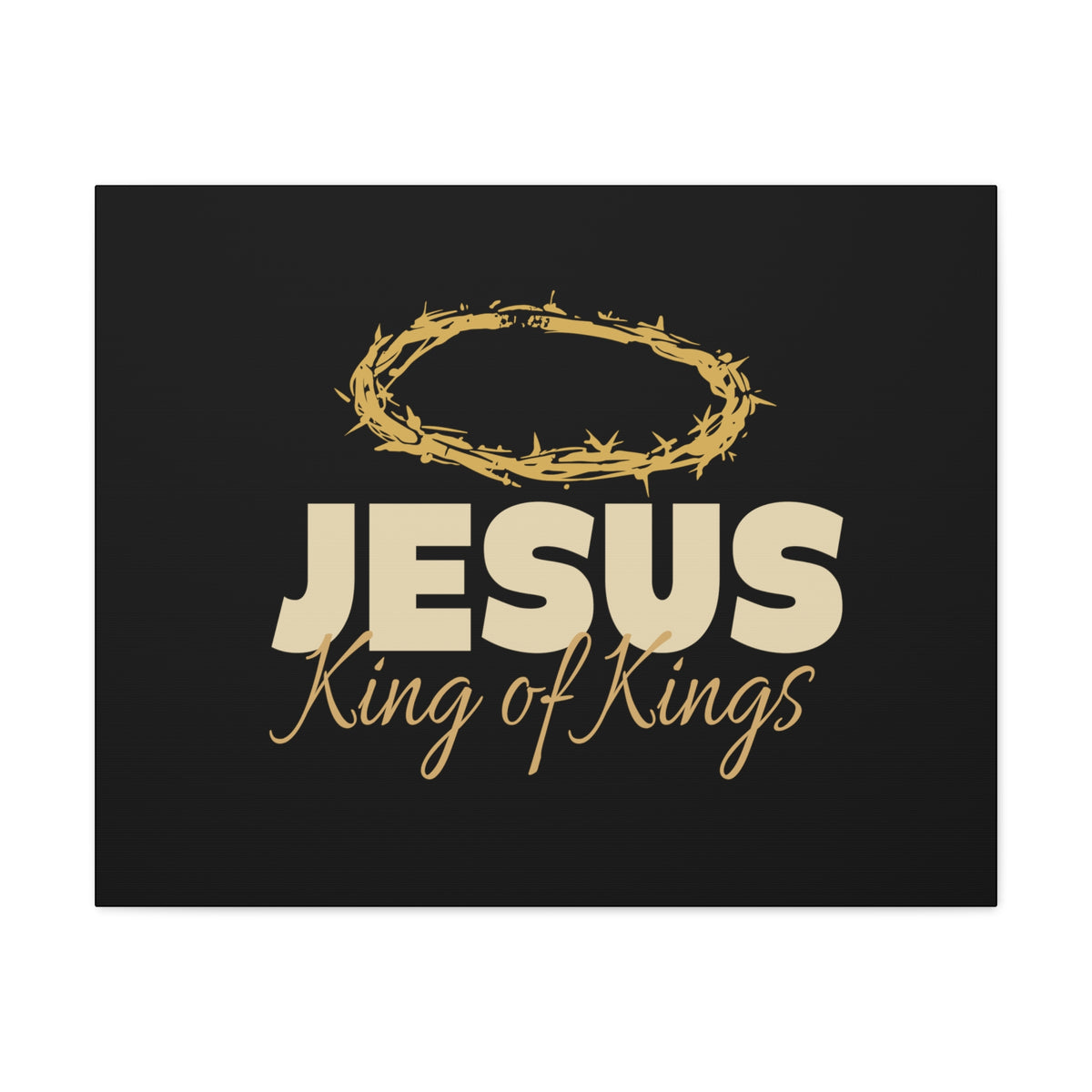 Scripture Walls Jesus King of Kings Revelation 17:14 Bible Verse Canvas Christian Wall Art Ready to Hang Unframed-Express Your Love Gifts