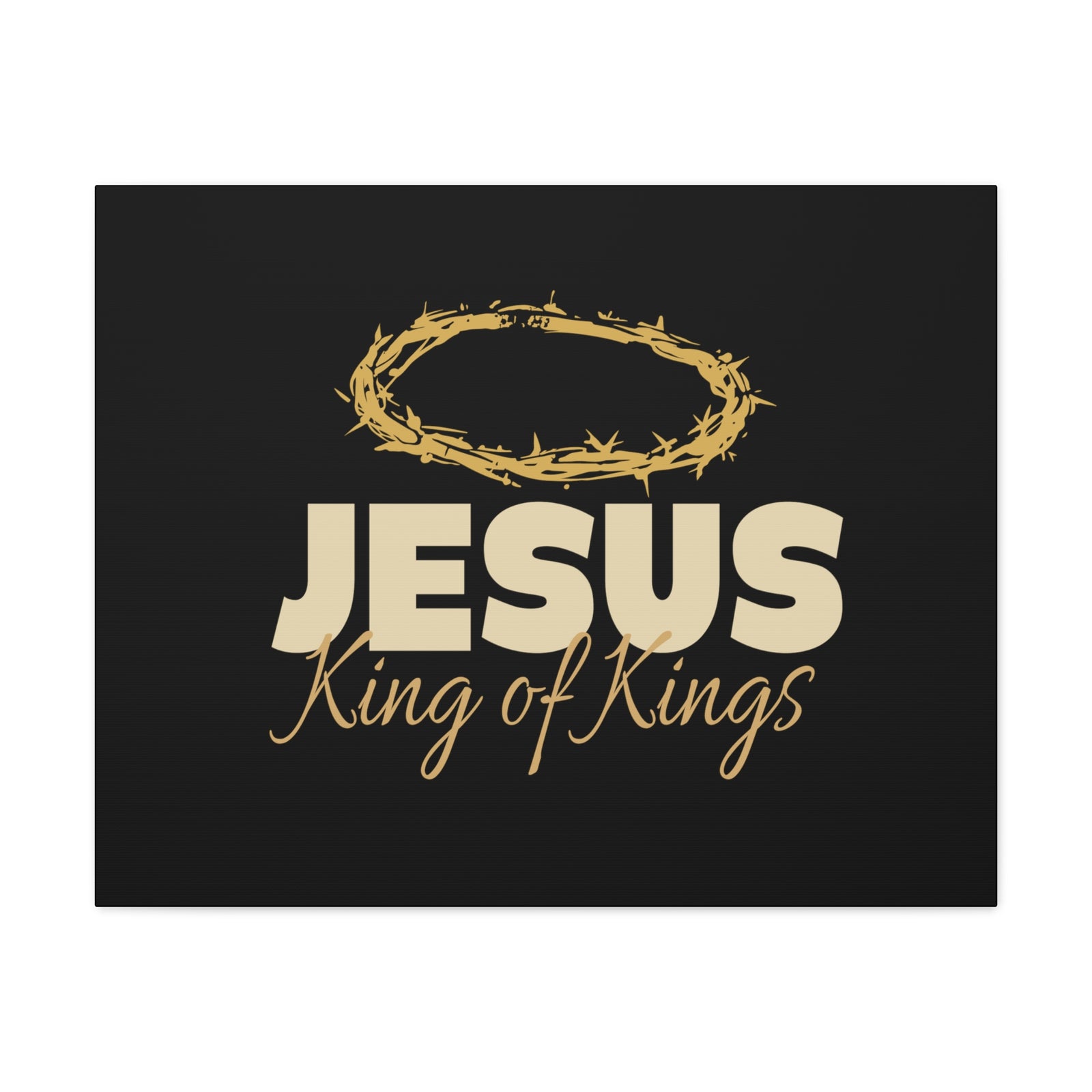Scripture Walls Jesus King of Kings Revelation 17:14 Bible Verse Canvas Christian Wall Art Ready to Hang Unframed-Express Your Love Gifts