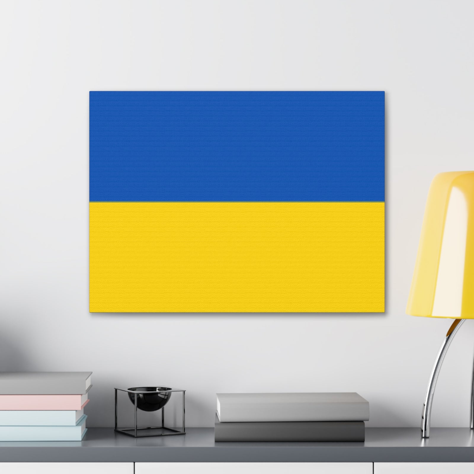 Ukraine Country Flag Canvas Vibrant Wall Art Unframed Home Decor-Express Your Love Gifts