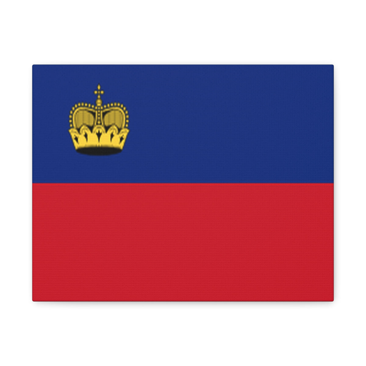 Liechtenstein Country Flag Canvas Vibrant Wall Art Unframed Home Decor-Express Your Love Gifts