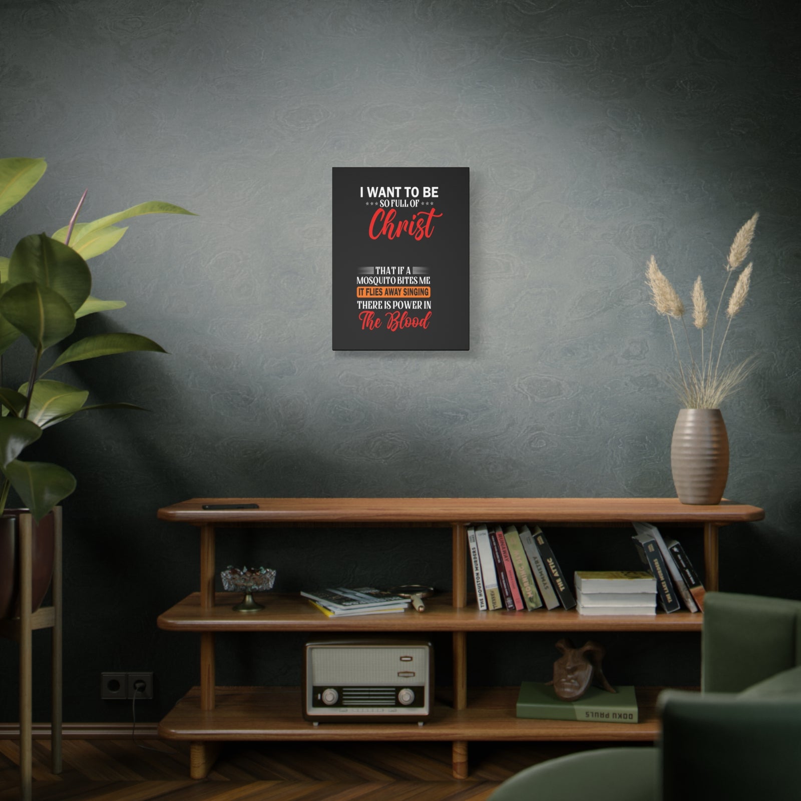 Full of Christ Inspirational Christian Canvas Wall Art-Express Your Love Gifts